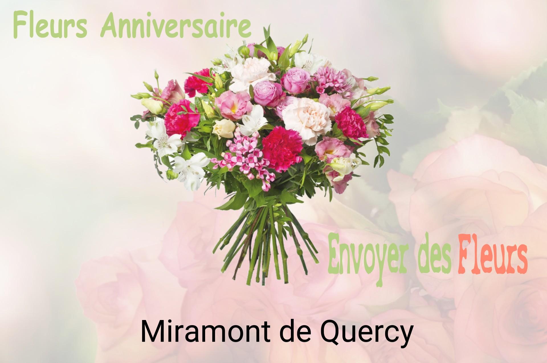 Bouquet de fleurs d’anniversaire livré à Miramont-de-Quercy